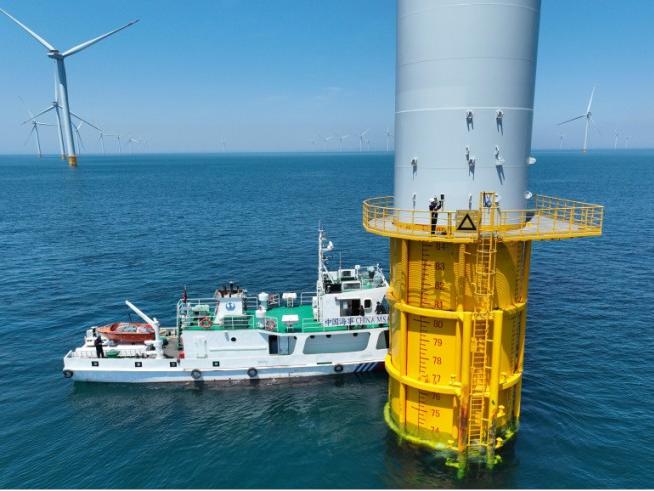 航道桥墩警示航标