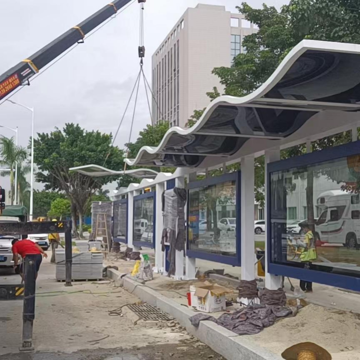 屏北二路公交站