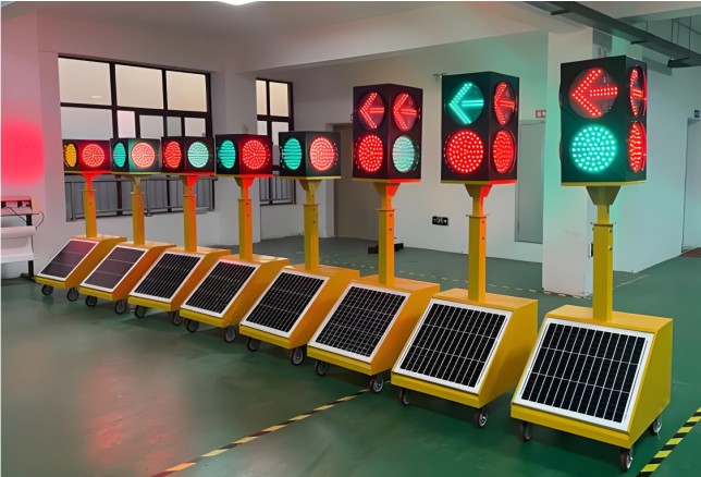 太阳能移动信号灯