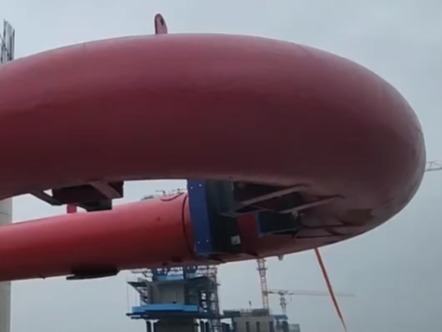 金海大桥航标施工视频